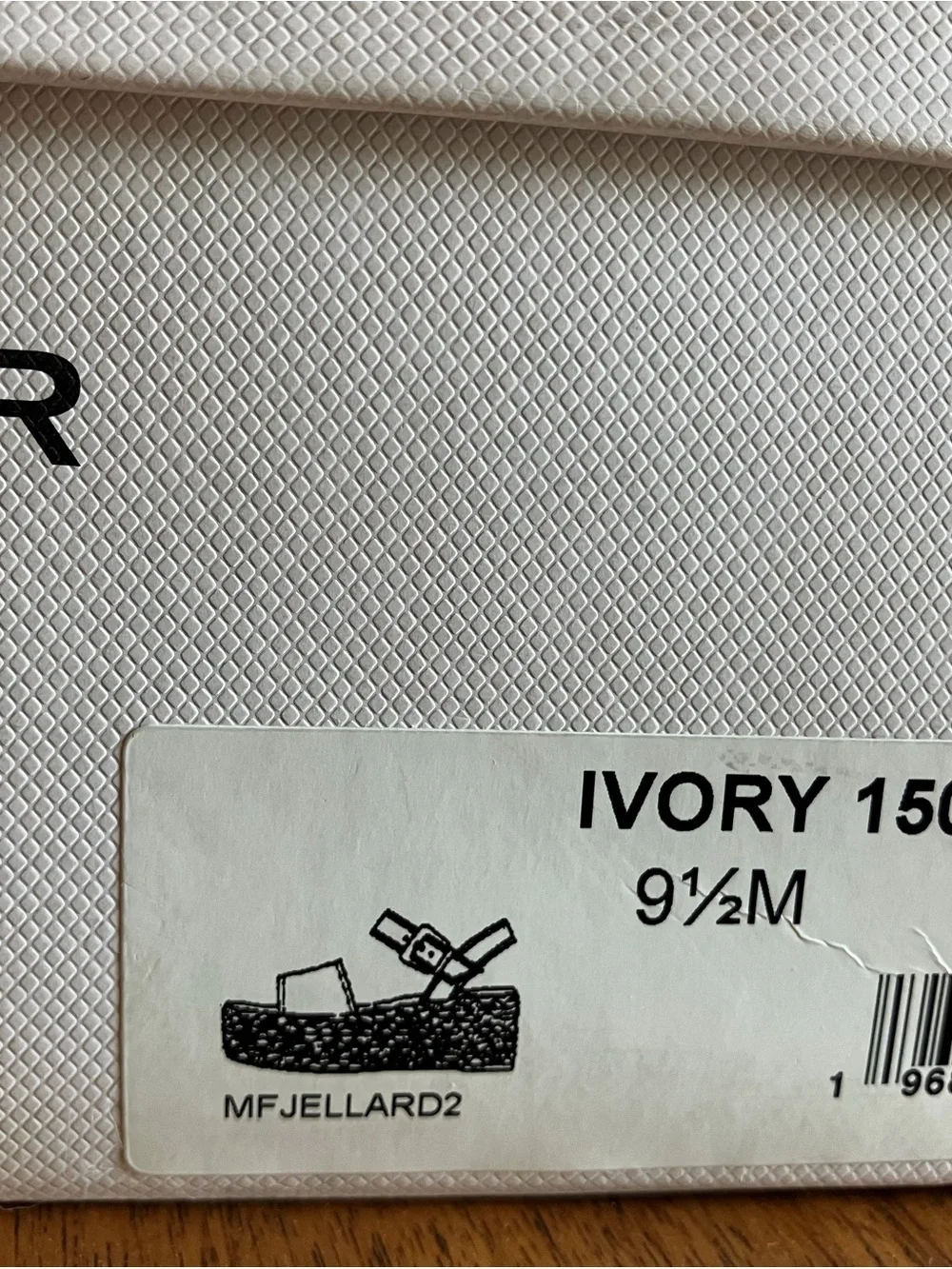Marc Fisher | Ivory Woven Espadrille Platform Sandals | 9.5